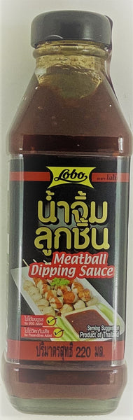 Lobo Meatball Dipping Sauce in Glass Bottles - 220g