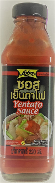 Yentafo Sauce (Glass Bottles) ซอสเย็นตาโฟ ตราโลโบ้ - 220ml